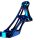 Ethic DTC Pandemonium V2 Stunt-Scooter Deck Blauchrome