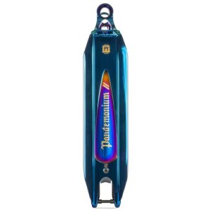 Ethic DTC Pandemonium V2 Stunt-Scooter Deck Blauchrome 460mm