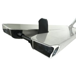 Ethic DTC Pandemonium V2 BOXED Stunt-Scooter Deck gebürstet Silber