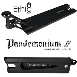 Ethic DTC Pandemonium V2 BOXED Stunt-Scooter Deck Schwarz...