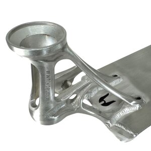 Ethic DTC Pandemonium V2 BOXED Stunt-Scooter Deck gebürstet Silber 500mm