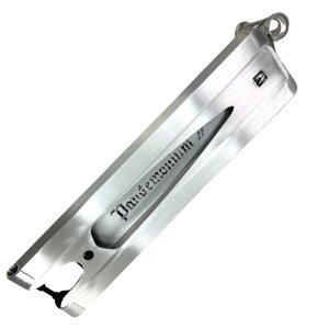 Ethic DTC Pandemonium V2 BOXED Stunt-Scooter Deck gebürstet Silber 540mm