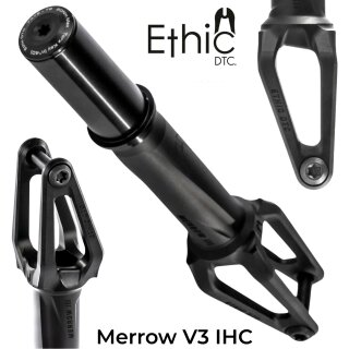 Ethic DTC Merrow V3 Stunt-Scooter Gabel IHC 229g Schwarz