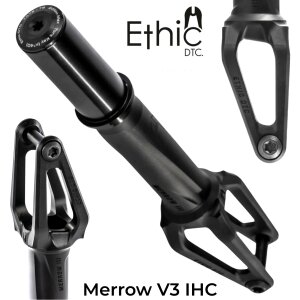 Ethic DTC Merrow V3 Stunt-Scooter Gabel IHC 229g Schwarz
