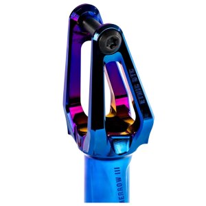 Ethic DTC Merrow V3 Stunt-Scooter Gabel IHC 229g Chrome Blau