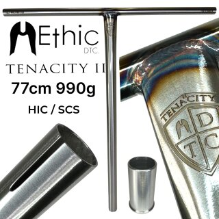 Ethic DTC Tenacity V2 Stunt Scooter Bar HIC/SCS Raw 77cm