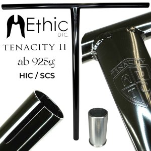 Ethic DTC Tenacity V2 Stunt Scooter Bar HIC/SCS Black Mirror