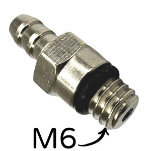 1x M6 Entlüftungsanschluss Service...