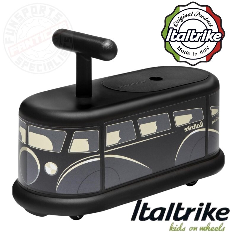 Italtrike La Cosa1 Baby Rutcher-Flitzer 360 Indoor Auto Kinder Fahrzeug ab1-6J Vintage Touring Bus