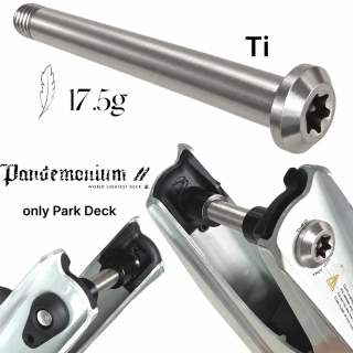 Fantic26 M8x73mm Titanschraube für Ethic Pandemonium V2 Hinterachse