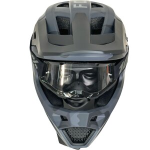 100% Strata V2 goggle Motocross Brille Schwarz (Clear)