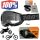 100% Strata V2 goggle Motocross Brille Schwarz (Clear)
