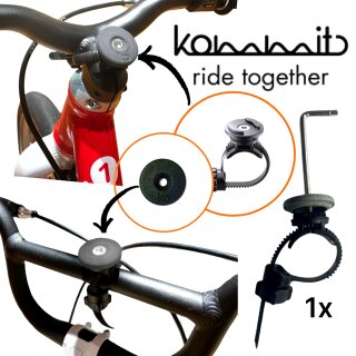 Kommit Bike Mount Bundle Mtb EBike Abschleppseil Zugsystem Lenkerhalter