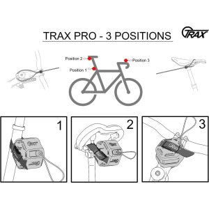 TRAX PRO Bike Taxi Fahrrad Zugsystem MTB Ebike Tour Abschleppseil Kinder Partner Unterstützung am Berg