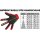 Fox Handschuhe Fahrrad MTB MX Ebike Leicht Langfinger Flexair Schwarz Gr. S