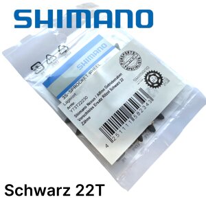 Shimano Nexus / Alfine Getriebenaben Verschleiss Ersatz Ritzel Schwarz 22 Zähne