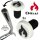Chilli Barends Plugs Stunt-Scooter Alu Lenker-Stopfen (1 Paar) Weiss / schwarz
