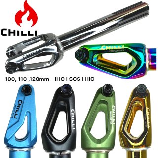 Chilli Pro Scooters Stunt-Scooter Fork IHC I SCS I HIC für 100 I 110 I 120mm Rollen