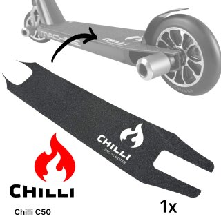 Chilli Pro C50 Stunt-Scooter Griptape Ersatz zugeschnitten Schwarz