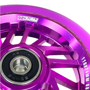 Fantic26 Blade Hollow Stunt-Scooter Rolle 110mm Abec11 Lila/Pu Lila