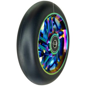 Fantic26 Blade Hollow Stunt-Scooter Rolle 110mm Abec11 Rainbow Neochrome