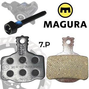 Magura MT 7.P Performance Grau Fahrrad MTB EBike Hydraulische Scheibenbremsen Disc Ersatz Bremsbeläge