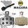 Magura MT 7.P Performance Grau Fahrrad MTB EBike Hydraulische Scheibenbremsen Disc Ersatz Bremsbeläge