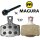 Magura MT 7.P Performance Grau Fahrrad MTB EBike Hydraulische Scheibenbremsen Disc Ersatz Bremsbeläge