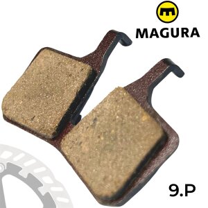 Magura MT 9.P Performance Grau Fahrrad MTB EBike Hydraulische Scheibenbremsen Disc Ersatz Bremsbeläge