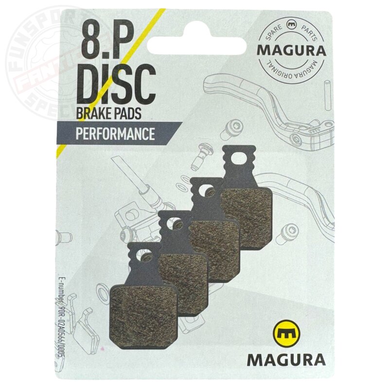 Magura MT 8.P Performance Grau Fahrrad MTB EBike Hydraulische Scheibenbremsen Disc Ersatz...