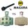 Magura MT 7.S Sport Grün Fahrrad MTB EBike Hydraulische Scheibenbremsen Disc Ersatz Bremsbeläge
