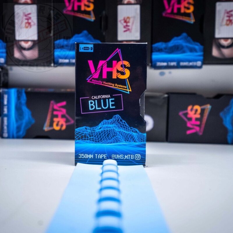 VHS 2.0 Slapper Tape Fahrrad Kettenstrebenschutz Selbstklebend Blau
