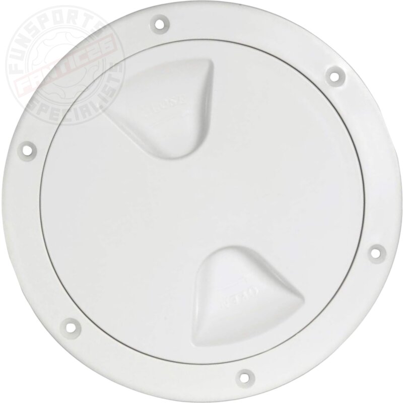 Osculati Inspektionsluke Revisionsklappe Rund Marine Boot Schiff Caravan 152mm weiß RAL 9001