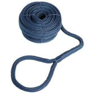 Osculati Festmacherleine mit Auge 12mm x 7m Navyblau