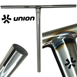 Union Uniq T Bar Stunt-Scooter Lenker Oversized HIC Silber