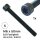 Fantic26 M6x50 Vollgewinde Kompressions Stahl-Schraube 8.8 DIN912 schwarz