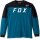 Fox Racing Herren GRIZZLED Long Sleeve Airline Knit T-Shirt, Maui Blau