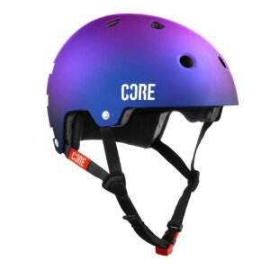 Core Street Stunt-Scooter Skate Dirt Helm Logo weiss...
