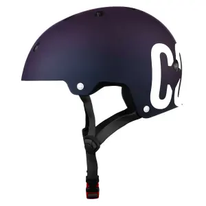 Core Street Stunt-Scooter Skate Dirt Helm Logo weiss Neochrome S/M (55-58cm)