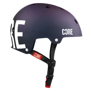 Core Street Stunt-Scooter Skate Dirt Helm Logo weiss...