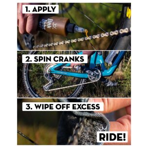 Peaty´s Link Lube Fahrrad Kettenöl Wet Lube 120ml Fahrrad Schlecht Wetter Öl Pflege Kette
