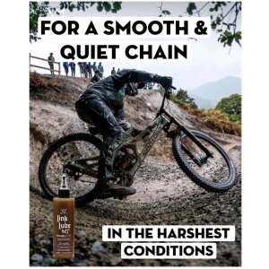 Peaty´s Link Lube Fahrrad Kettenöl Wet Lube 120ml Fahrrad Schlecht Wetter Öl Pflege Kette