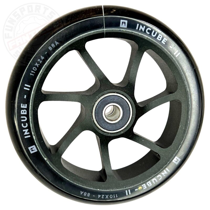 Ethic DTC Incube II Stunt-Scooter Rolle 115mm x 30mm 12Std Schwarz