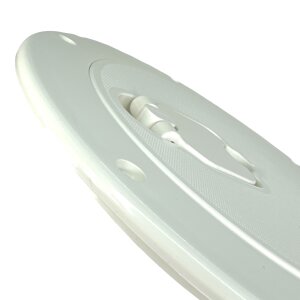 Osculati Inspektionsluke Bodenluke Rund Marine Boot Schiff Caravan 265 x 215 creme weiss