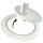 Osculati Inspektionsluke Bodenluke Rund Marine Boot Schiff Caravan 265 x 215 creme weiss