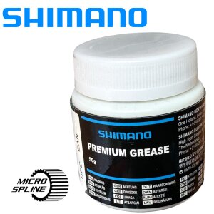 Shimano Premium Fahrrad Microspline Naben Kugellager...