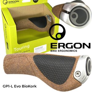 Ergon GP1-L BioKork Fahrrad Griffe BWare