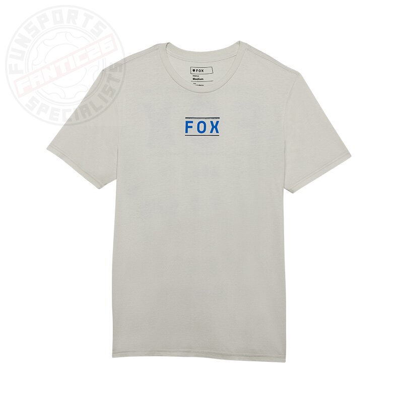 Fox Premium T-Shirt Race Spec Hellgrau M