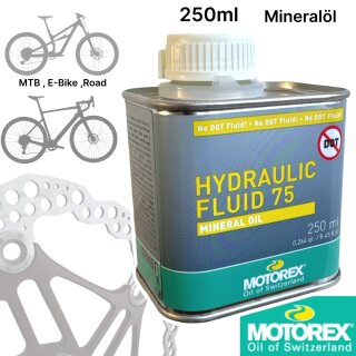 Motorex Mineralöl für Hydraulische Kupplung / Scheibenbremsen 250ml