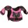 Fox PeeWee Titan Roost Kinder Brustpanzer Schwarz/Pink